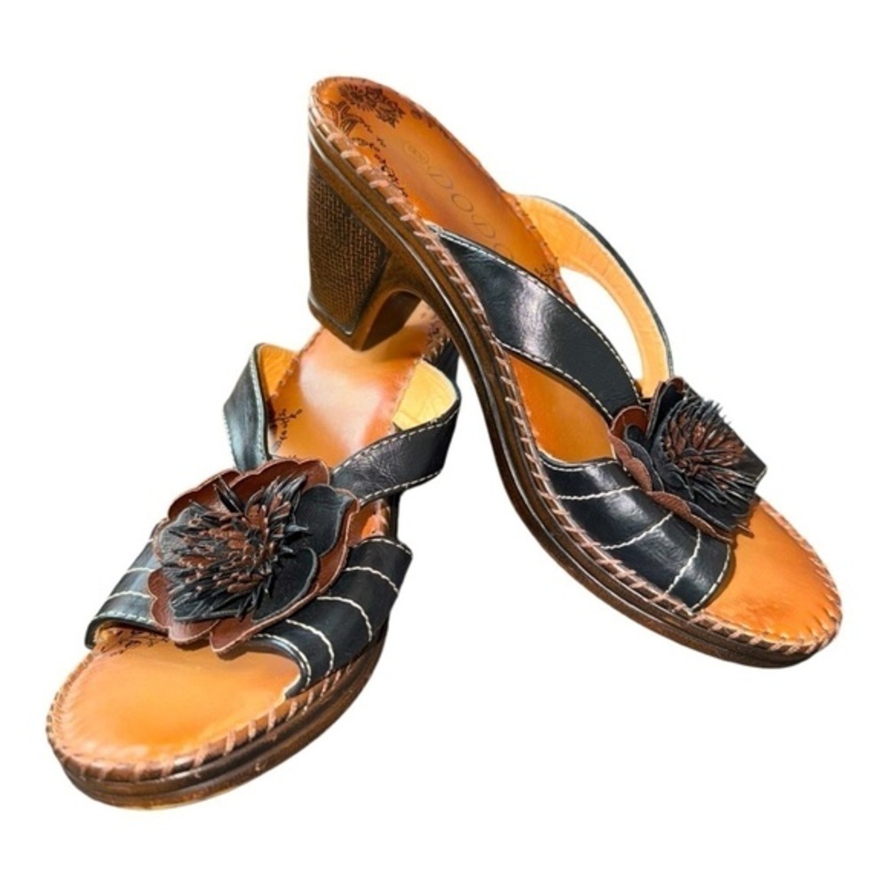 Dodo boho artisan Handcrafted‎ Flower Sandals